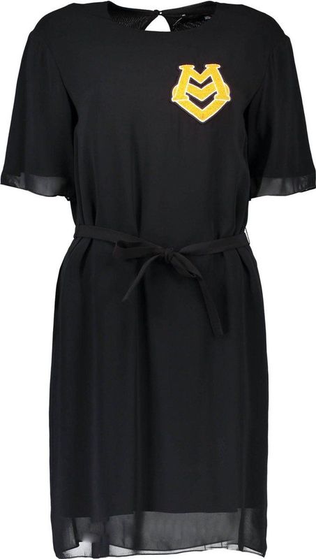 Mini-jurk Korte Mouwen Ronde Hals