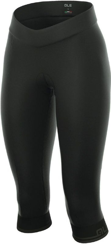 Alé - Clasico 3/4 Knickershort - Dames - Zwart - Lycra Performance - W4H Zeem Pad