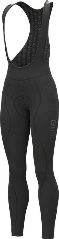 Ale Dames Lange Fietsbroek Solid Essential - Zwart
