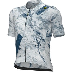 Ale Pr-e Marble Korte Mouw Wielertrui Grijs L Man