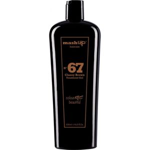 mashUp haircare Colour Me Beautiful N° 67 Classy Brown Treatment Gel 500ml