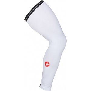 castelli UPF 50+ Light Leg Skins, Legwarmer voor heren, wit, L, Wit.