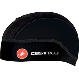 Castelli 45160 43 hoofddeksel, uniseks, volwassenen, zwart, eenheidsmaat