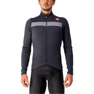 Castelli - Puro 3 - Fietsshirt - Zwart - Warmer Stof - Lange Mouwen