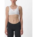Castelli - Rosso Corsa - Sport BH - Wit - Ultralichte Stretchstof