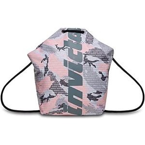 INVICT-UP SAKKY GRS INVICTA F.GRS, Camou Logo Roze, Eén maat, Casual
