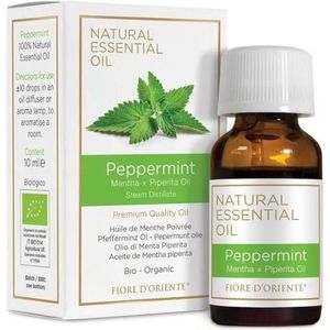 Biologische etherische olie pepermunt - 10ml - Aromatherapie