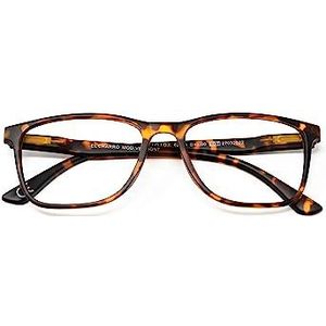CHARRO Vermont Leesbril, Schildpad, Uniseks Volwassenen Standaard, Schildpad, Eén maat