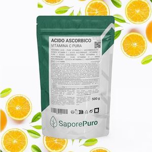Ascorbinezuur poeder 500 g, Ascorbic acid, Vitamine C