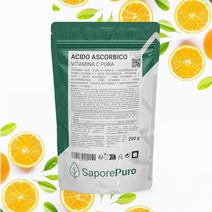 Ascorbinezuur poeder 250 g, Ascorbic acid, Vitamine C poeder