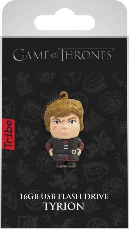 Tribe Tyrion (16 GB, USB 2.0), USB-stick, Bruin, Zwart
