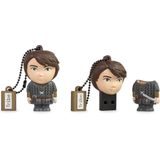 SilverHT 111760040116 USB flash drive 16 GB USB Type-A 2.0 Beige, Zwart, Bruin