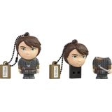 SilverHT 111760040116 USB flash drive 16 GB USB Type-A 2.0 Beige, Zwart, Bruin