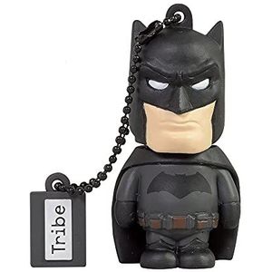Tribe Warner Bros DC Comics Batman Movie USB 2.0 geheugenstick 16 GB USB Flash Drive Rubber met sleutelhanger zwart
