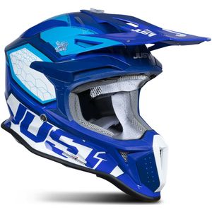 Just1 - J18 - Crosshelm - Glasvezel - Zwart - Antimicrobieel