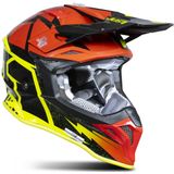 Crosshelm Just1 J39 Poseidon Zwart-Geel Fluo-Rood