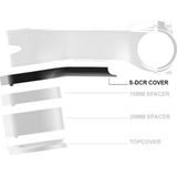 Deda cover Superbox 70-80mm, nylon, zwart