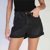 Jeans - Lichte Was Denim Shorts - Klassieke Pasvorm