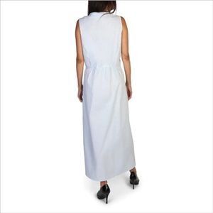 Richmond - A-lijn Jurk - Effen - Katoen - Mouwloos