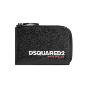 Dsquared2 Wallets & Cardholders , Black , Heren , Maat: ONE Size