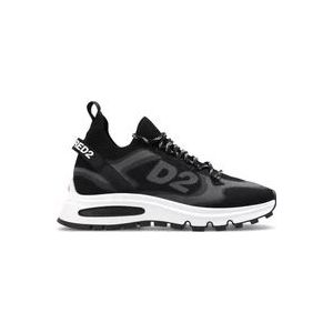 Dsquared2 Run DS2 Sneakers , Black , Heren , Maat: 42 EU