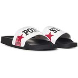 Dsquared2 Sliders , White , Heren , Maat: 39 EU