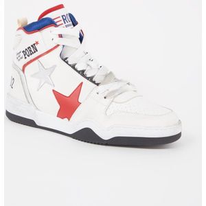 Dsquared2 Spiker sneaker van kalfsleer met logo