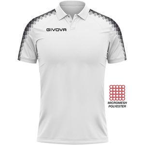 Polo shirt givova polo club white