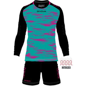 Givova - Defense - Doelman Set - 100% Polyester - Korte Broek - Elleboogvulling