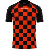 Givova - DAMA - Sportjersey - Oranje/Zwart - Ademend - Flexibel