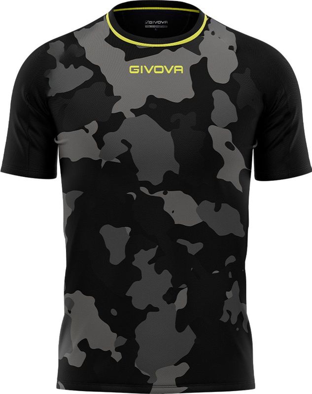 Men's t-shirt givova army white-grey