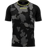 T-shirt - Zwart - 100% Polyester - Ademend en Sneldrogend