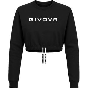 Givova - Dames-T-shirt - Lange Mouwen - Bootneck - 100% Katoen