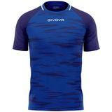 Givova - Pixel Sport T-shirt - Royal Blue - Ademend - Lichtgewicht