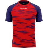 Givova - Pixel - Sportshirt - Roodblauw