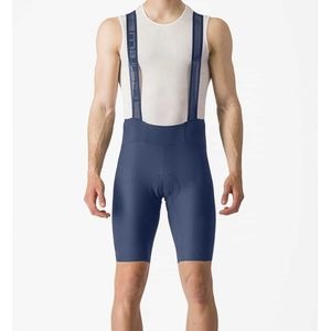 Castelli Espresso Bibshort heren fietsbroek Belgian Blue