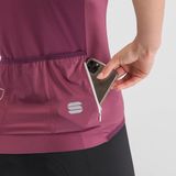 Sportful - SRK - Fietsshirt - Bordeaux - Dames