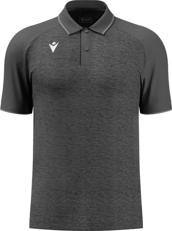 Macron Glory Aulos Polo Heren - Antraciet