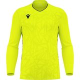 Macron - Corvus Eco - Keepershirt - Fluogeel/Zwart - Lange Mouw