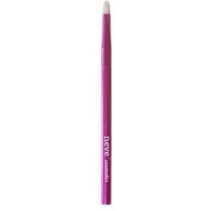 Neve Cosmetics Kleine en dunne kattentong, oog- en lippen, penseel geschikt voor concealers, oogschaduw, potloden, eyeliner en lippenstiften, Azalea Detail