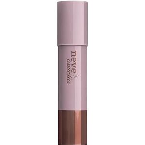 Neve Cosmetics Bronzer im Stick in Karamellbraun mit samtig mattem Finish mit praktischem integriertem Star System Schwamm | Savannah