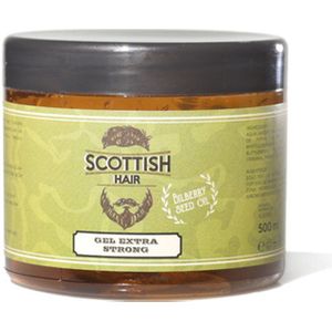 SCOTTISH HAIR & BEARD STYLING & FINISHING GEL EXTRA STRONG 500ML
