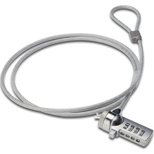 Ewent EW1241 Kabelslot - Cijfercombinatie - Voor Laptop en Desktop