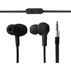 Ewent Ear Lock System in-ear sporthoofdtelefoon, wasbaar, zwart