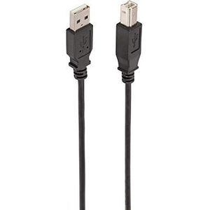 Ewent USB 2.0 printerkabel, zwart, 1,8 meter, Tibo A stekker naar type B stekker