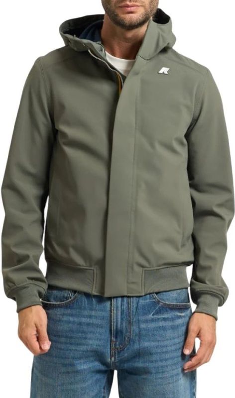 K-Way - Joachim Bonded - Winddichte Jas - Groen