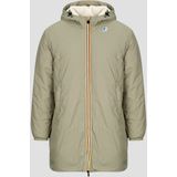 K-Way - Le Vrai 4.0 Eiffel East Orsetto - Parka - Kaki - Nylon