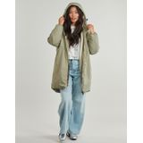 K-Way - Le Vrai 4.0 Eiffel East Orsetto - Parka - Kaki - Nylon