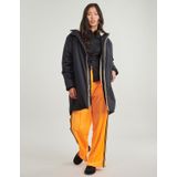 K-Way - Le Vrai 4.0 Eiffel East Orsetto - Parka - Zwart - Nylon