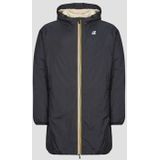 K-Way - Le Vrai 4.0 Eiffel East Orsetto - Parka - Zwart - Nylon